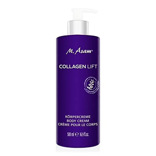 M. Asam Collagen Lift Body Cream XXL ? Anti-Aging Body Cream with Collagen for the entire Body, Supports collagen synthesis and helps improve resilience & elasticity, 16.9 Fl Oz