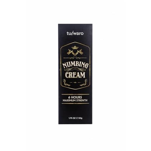 Numbing Cream Maximum Strength: Long Lasting with Arnica and Emu Oil 1.55 Fl Oz