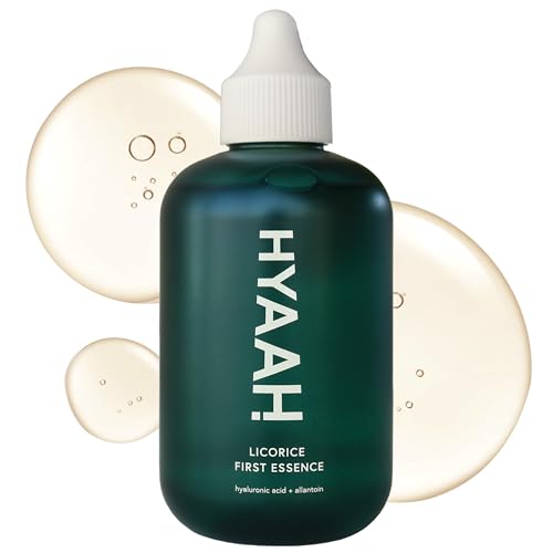 Licorice First Essence - Korean Hydrating Toner - Licorice Extract, Hyaluronic Acid and Allantoin - Soothing for Sensitive Skin - Alcohol Free for Sensitive Skin, 6.76 fl.oz
