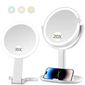 MIYADIVA 20X Desk Mirror£¦30X Handheld Mirror