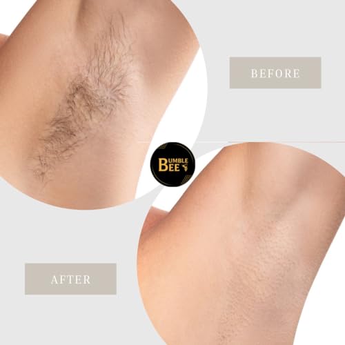BUMBLE BEE Hair Removal Wax, Body Waxing, Black - 500 gr