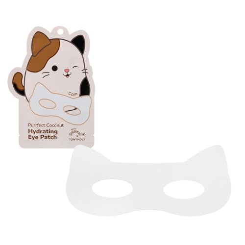 TONYMOLY x Squishmallows Hydrating Eye Patch Set ? Assorted Depuffing & Moisturizing Under Eye Patches with Berry Extract & Vitamin C