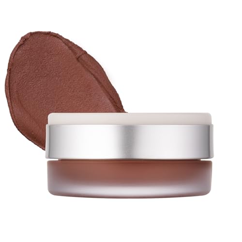 Heart Percent Dote On Mood Custom Lip & Cheek Single ? Blendable & Buildable Soft Velvety Matte Cream Blush (Fog Pot), Long-Lasting Lightweight Multi-Use & Lip Tinted Balm 4.7g, M06. Salmon Beige
