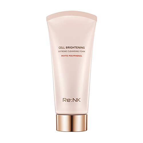 [RE:NK] Cell Brightening Extreme Cleansing Foam 150mL / 5.07 fl.oz. - Phyto Polyphrnol Cell | Red, Black, Yellow Brightening Care | Scrup Deep Cleansing | Korean Skin Care