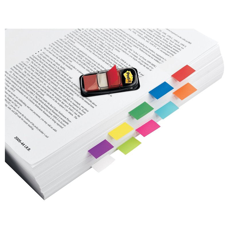 Post-it Flag Set - Bright Colors, 1 x 1-3/4 Inch, 2400 Flags in Bulk