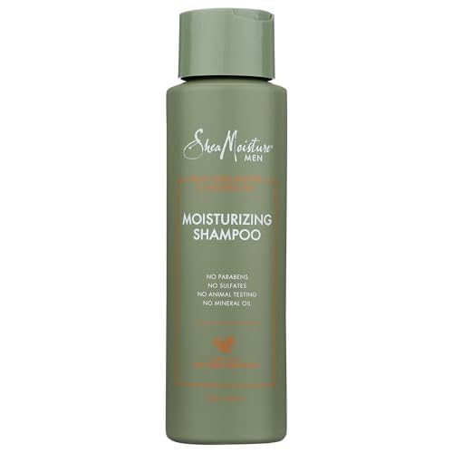 SHEA MOISTURE Men's Shea Moisturizing Shampoo, 15 OZ
