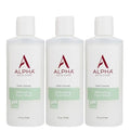 Alpha Skin Care Refreshing Face Wash, Gentle Soap-Free Formula, Citric AHA, Cleanses, Purifies, Tones & Restores pH, All Skin Types, Removes Make-Up & Oil, Anti-Aging Ingredients, 6 Oz, Pack of 3