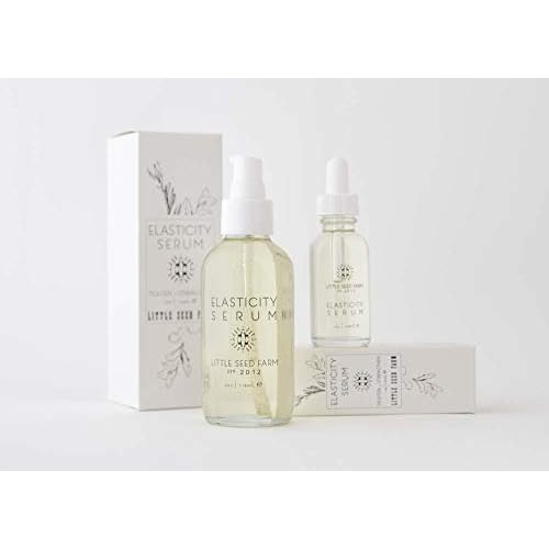 Little Seed Farm Elasticity Serum - Skin Care Toning and Firming Face Serum - Net Wt. 4 fl oz