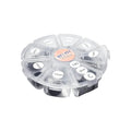 600 pcs 14D Dark brown Loose Premade/promade Fans D Curl 0.05 Mixed Tray 8-15mm by MA LASH - Long Stem Volume Eyelash Extensions (Dark Choco 14D D 0.05 8-15mm)
