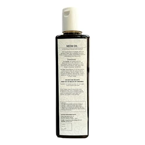 Pure Natural Neem Oil | Wood Pressed (7, Ounces)