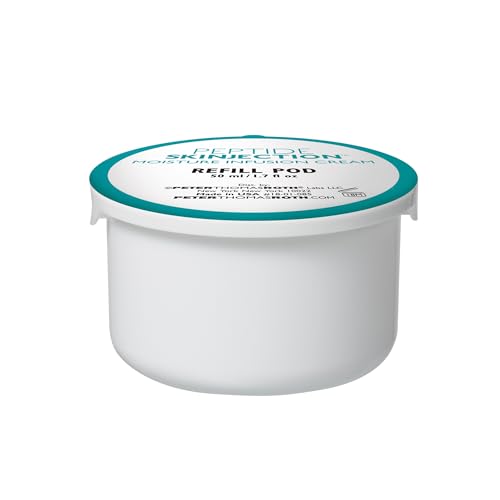 Peter Thomas Roth | Refill Pod for Peptide Skinjection¢â Moisture Infusion Cream 1.7 Fl Oz, For Loss of Firmness and Elasticity, Fine Lines & Wrinkles, Dryness, 21 Amplified Peptides & Neuropeptides