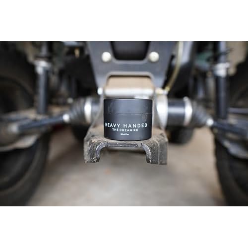 Heavy Handed The Cream RX Hand Recovery Cream with Honey & Vitamin E, Fast-Absorbing, Non-Greasy Moisturizer for Dry, Cracked, Overworked Hands
