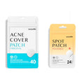 AVARELLE Hide-and-remove Kit Pimple Patches | Hydrocolloid Acne Patches for Blemishes and Zit for Face, Vegan, Cruelty Free