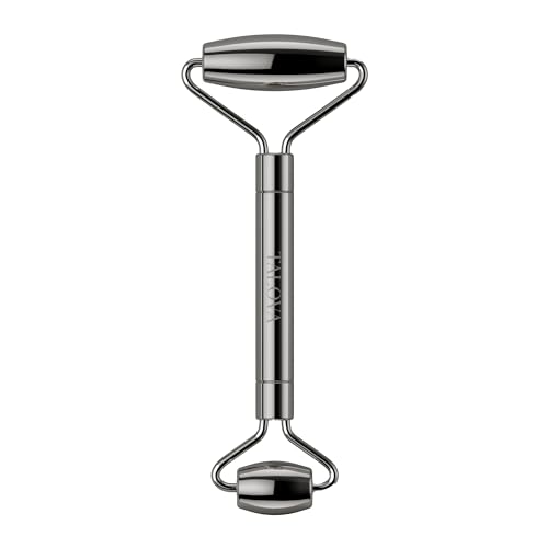 304-Grade Stainless Steel Facial Roller, Face Roller for Eyes, Double Chin, Jawline & Neck, Reduce Puffiness & Improve Wrinkles, Massage Tool for Anti-Aging, Lifting & Lymphatic Drainage