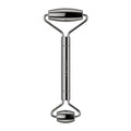 304-Grade Stainless Steel Facial Roller, Face Roller for Eyes, Double Chin, Jawline & Neck, Reduce Puffiness & Improve Wrinkles, Massage Tool for Anti-Aging, Lifting & Lymphatic Drainage