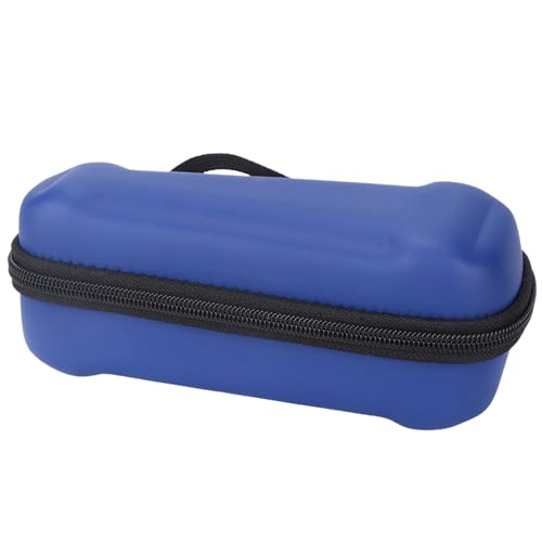 Hard Storage Case for Krovena Electric Shaver/Philips Norelco Norelco Shaver Series 2100 2300 3500 6800 3100 5500 5100 5100 5300 5700 6880 7000 7100 7200 Rotary Shaver (Case Only) (PU, Blue+Black)