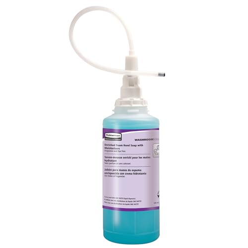 Rubbermaid Commercial Products Enriched Hand Soap Lotion with Moisturizers, 800 ml, Moisturizing, Pack of 4