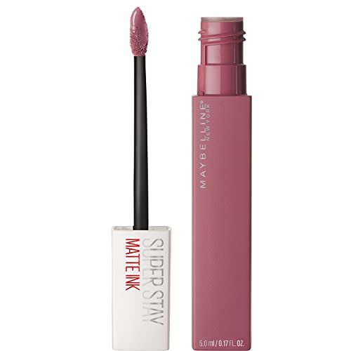 MAYBELLINE Super Stay Matte Ink Liquid Lipstick Makeup Bundle with Shades Pioneer and Lover, Long Lasting High Impact Color, Up to 16H Wear, 2 Count