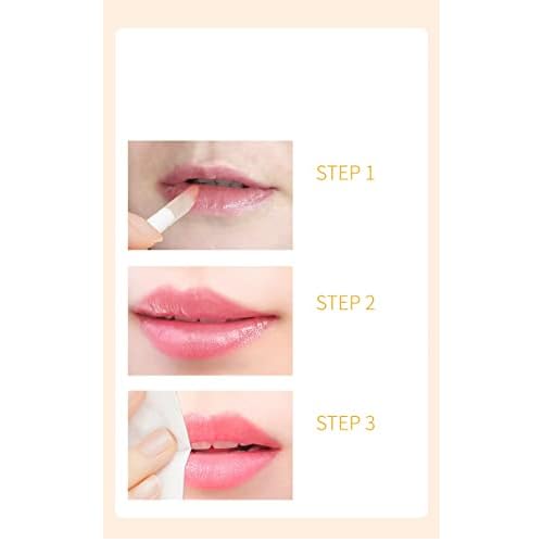 4 Pcs Bee Lip Balm Honey Pot,Honey & Strawberry Lip Mask Propolis Moisturizing Lip Balm. (2Pcs Honey &2Pcs Strawberry)