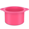 Silicone Wax Warmer Liner, Silicone Wax Bowl for Wax Warmer,Non-Stick Wax Melt Warmer Wax Pot Replacement, Reusable Wax Melt Liner,(pink, small)