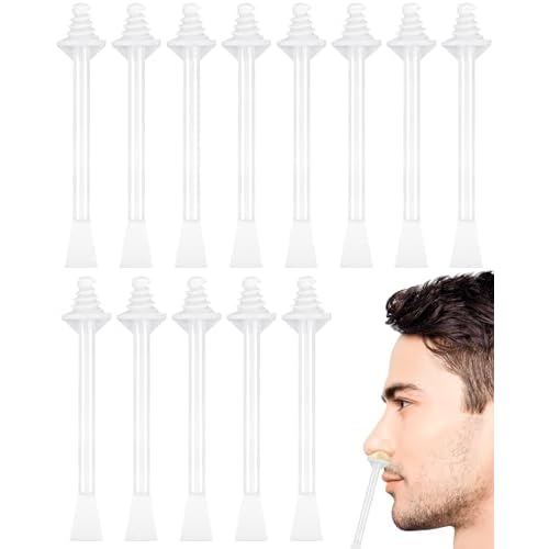 100 Pcs Nose Wax Sticks, Nose Wax Kit Men and Women Nose Wax Applicator Sticks for Nostrils Ears Face Cleaning(100 Nose Waxing Sticks)