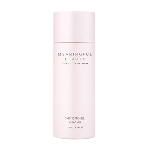Meaningful Beauty Skin Softening Cleanser (Non-Foaming, Oil Free, Fragrance Free Wash), 6 Fl Oz