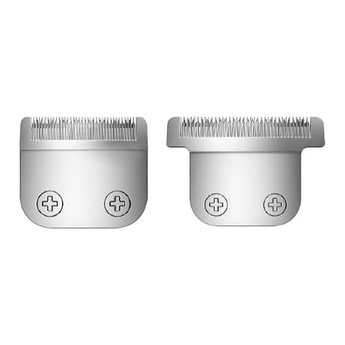 Stainless Steel Replacement Detachable Blade set Compatible with WHAL All in One Lithium Ion Trimmer 9864/9864SS/9686/9818A/9854L/9876L/9854/WSS3L/SS2L etc (30MM+40MM 2Pack)