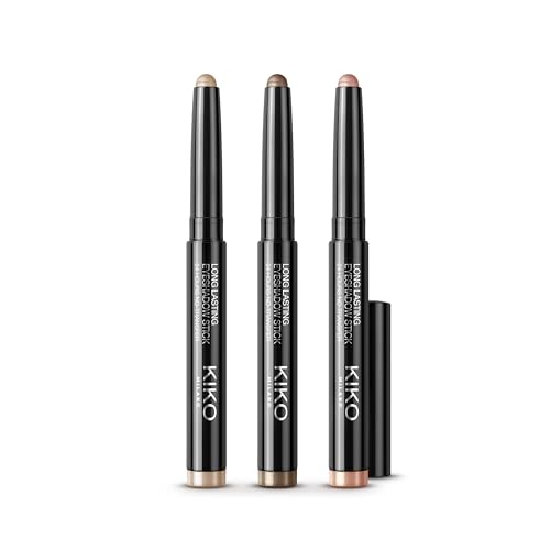KIKO Milano Long Lasting Colour Eye Set 01 | 3 Eyeshadow Sticks With 24-Hour Hold
