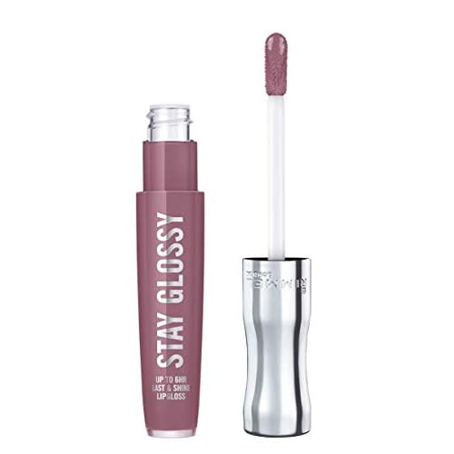 Rimmel Stay Glossy Lip Gloss Bundle with 340 Captivate Me! and 200 Tainted Love, .18oz Each