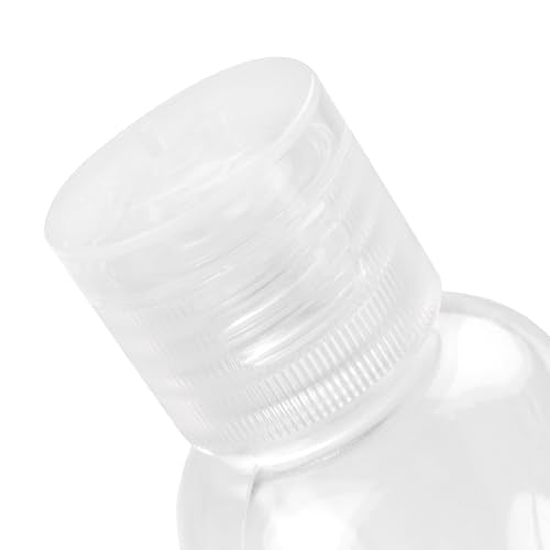 80 PCS 2 oz Clear Plastic Empty Bottles, Leak Proof Travel Size Bottles with Flip Cap For Body Wash, Shampoo, Lotion, Conditioner