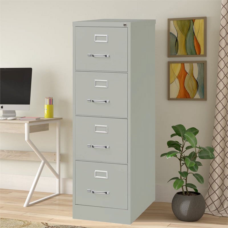 25-Inch Deep Metal 4-Drawer File Cabinet for Office & Business Use
