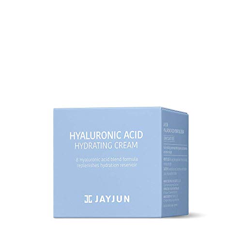 JAYJUN Hyaluronic Acid Hydrating Cream 50g - Lightweight Daily Moisturizer with 8-Weight Hyaluronic Acids & Panthenol