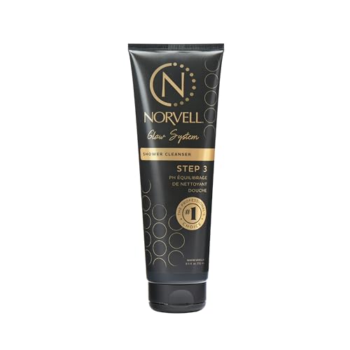 Norvell Post Self Tanner pH Balancing Cleanser Body Wash 8.5 fl oz ? Gentle Self Tan Safe Formula to Maintain Even Color, Extend Sunless Tanning & Leave Skin Soft and Hydrated