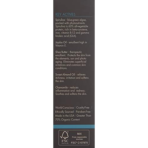 Organic Male OM4 Sensitive Step 4 - Sea Essentials Calming Moisturizer - Ultra soothing moisturizer for Men with Sensitive Skin