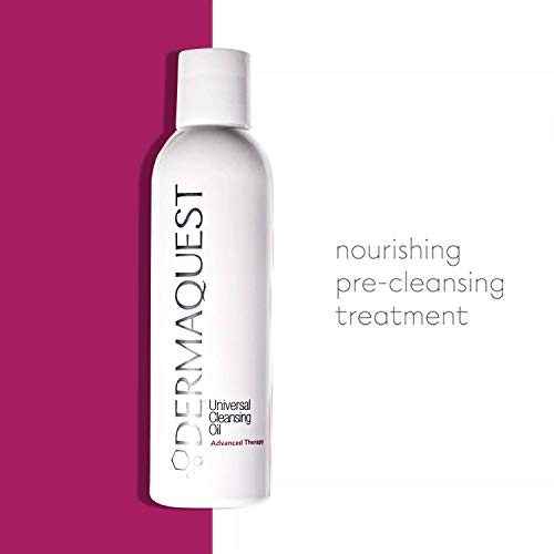 DermaQuest Advanced Therapy Universal Anti Aging Cleansing Oil and Makeup Remover - For Dry, Oily and Sensitive Skin - Nourishes & Soothes - Non-Comedogenic (6oz)