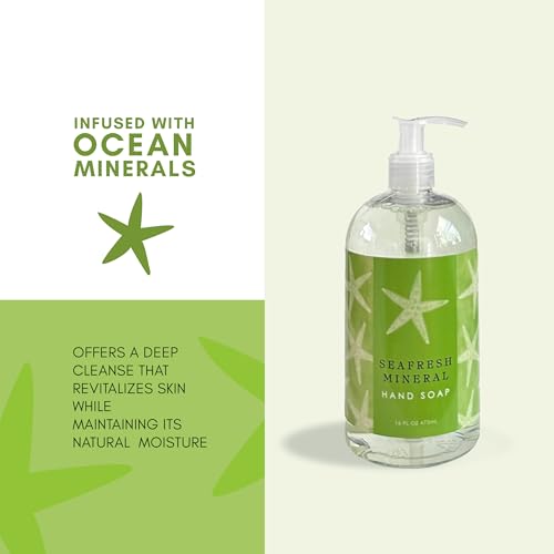 Greenwich Bay Trading Co. Hand Soap, 16 Ounce, Seafresh Mineral