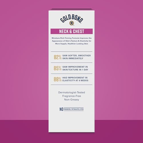 Gold Bond Age Renew Neck & Chest Firming Cream, 2 oz. & Diabetics' Dry Skin Relief Body Lotion, 13 oz. Skin Care Bundle