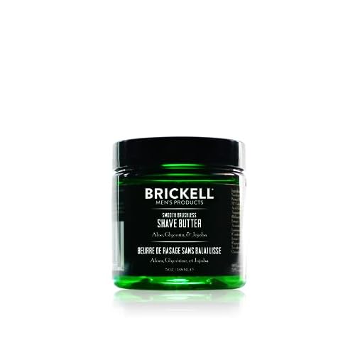 Brickell Men¡¯s Smooth Brushless Shave Routine - Shave Butter & Aftershave - Natural & Organic