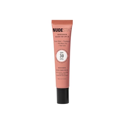 Nudestix Nudescreen Blush Tint SPF 30 ? Multi-Use Liquid Blush for Cheeks, Eyes & Lips with Mineral Sunscreen | Broad-Spectrum UVA/UVB & Blue Light Protection
