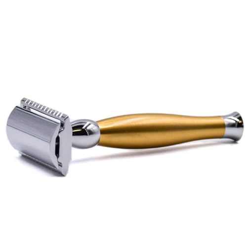 G.B.S Professional Shaving Razor 6in Long Handle and 1 Blade, Black