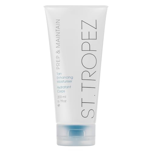 St.Tropez Tan Enhancing Body Moisturizer, Body Lotion Prep and Maintain, Vegan, Natural & Cruelty Free, 6.7 Fl Oz