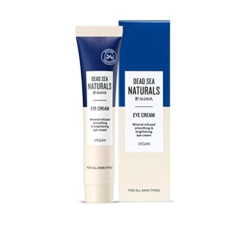 Dead Sea Naturals Eye Cream - Refreshing gel-cream for the eye area, helps smooth away fine lines, reduces the appearance of puffiness & dark circles, with exclusive Dead Sea Minerals, 0.5 Fl.Oz