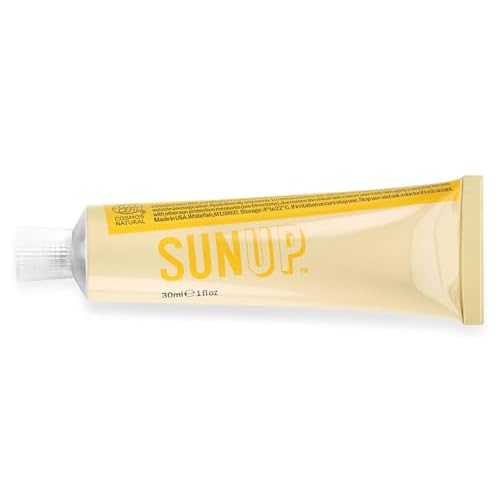 Hurraw! SUNUP Mineral Moisturizing Sunscreen, SPF 27: 100% Natural and 57% Organic. Zinc oxide broad spectrum UVA and UVB protection. Unscented, No chemical SPFs, light, non-greasy. Made in USA.