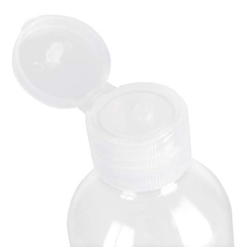 30 Pack 8 oz Clear Plastic Empty Bottles, Leak Proof Travel Size Bottles with Flip Cap for Body Wash, Shampoo, Lotion, Conditioner