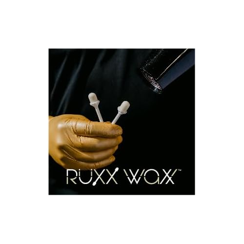 Pre-Set Wax Sticks for Ear & Nose Hair Removal, Professional Bulk Pack for Men & Women ? Fast, Hygienic, No-Mess Wax Kit, Heat with Hair Dryer (12 Count)