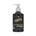 Suavecito Face & Body Lotion 8 oz. Pump Bottle - Original Scent, Skincare Lightweight Moisturizes Dry Skin, Hydrates, No Greasy Residue - Abrosbs Quickly