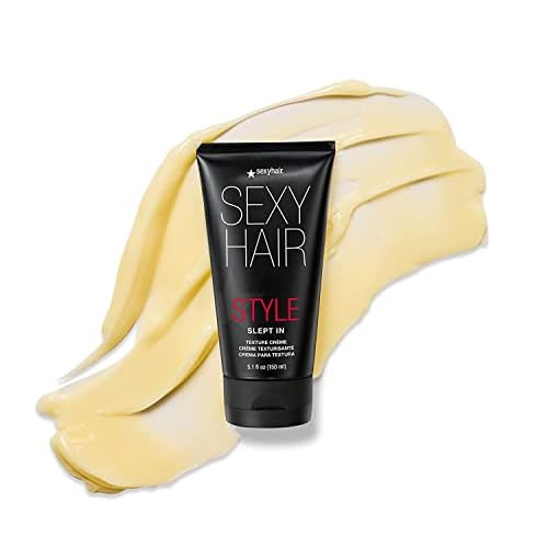 SexyHair Style Slept In Texture Cream | Soft Texture and Control | Lightweight and Adds Shine | Washes Out Easily