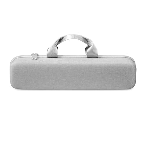 Travel Carrying Case Compatible with Dyson Airstrait/Hair Straightener, Airstrait HT01 Accessories Tools Hard Case, Waterproof Storage Bag - Black (Gray)