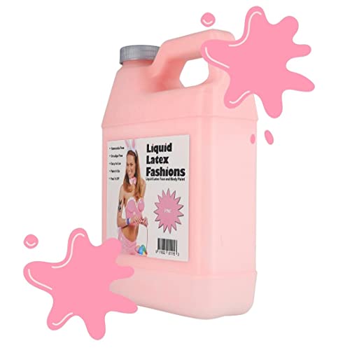 Pink 32 Oz - Liquid Latex Body Paint, Ammonia Free No Odor, Easy On and Off, Cosplay Makeup, Creates Professional Monster, Zombie Arts