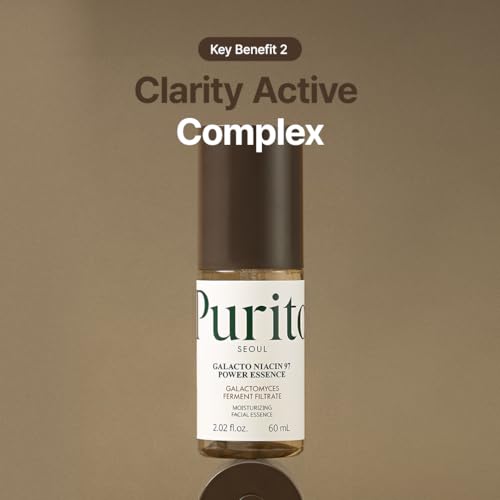 PURITO Galacto Niacin 97 Power Essence 2 fl.oz /92% galactomyces/fermented/Treatment essence/pore control